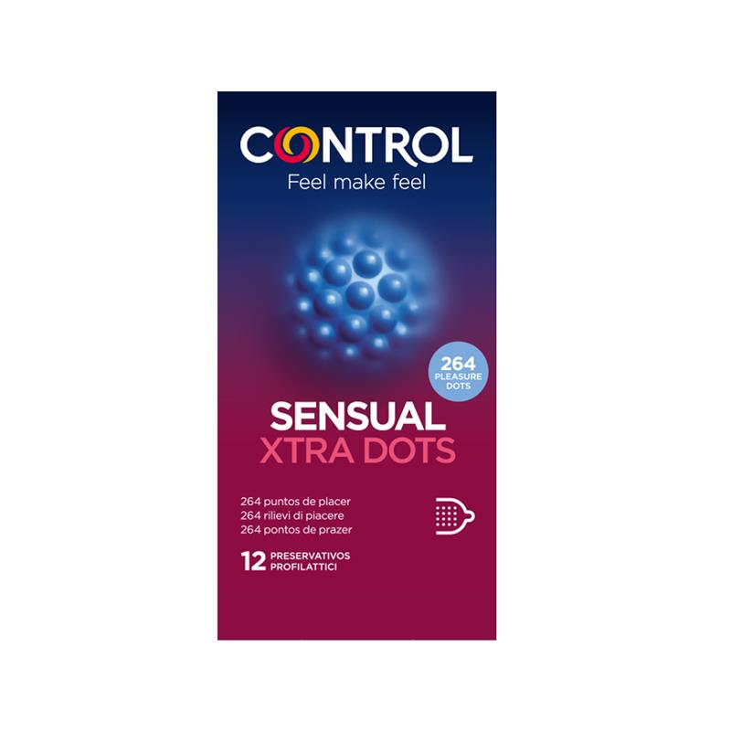 Sensual Xtra Dots 12 uds