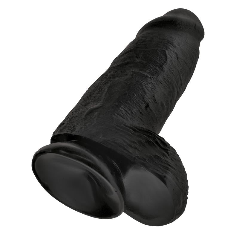 Dildo with Balls Chubby 9 Black