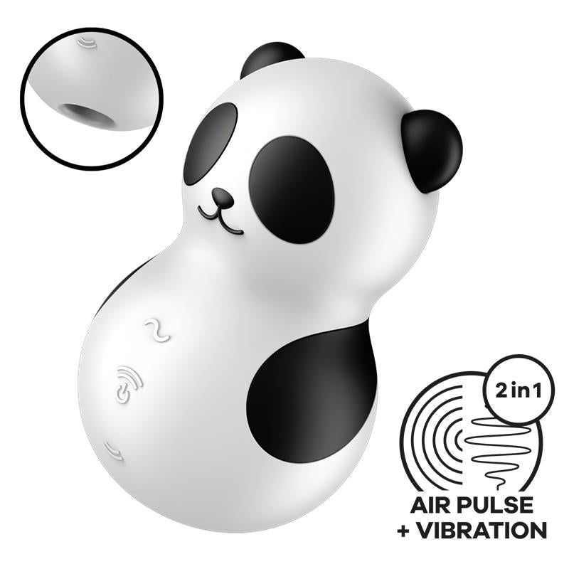 Clit Sucker with vibration Pocket Panda