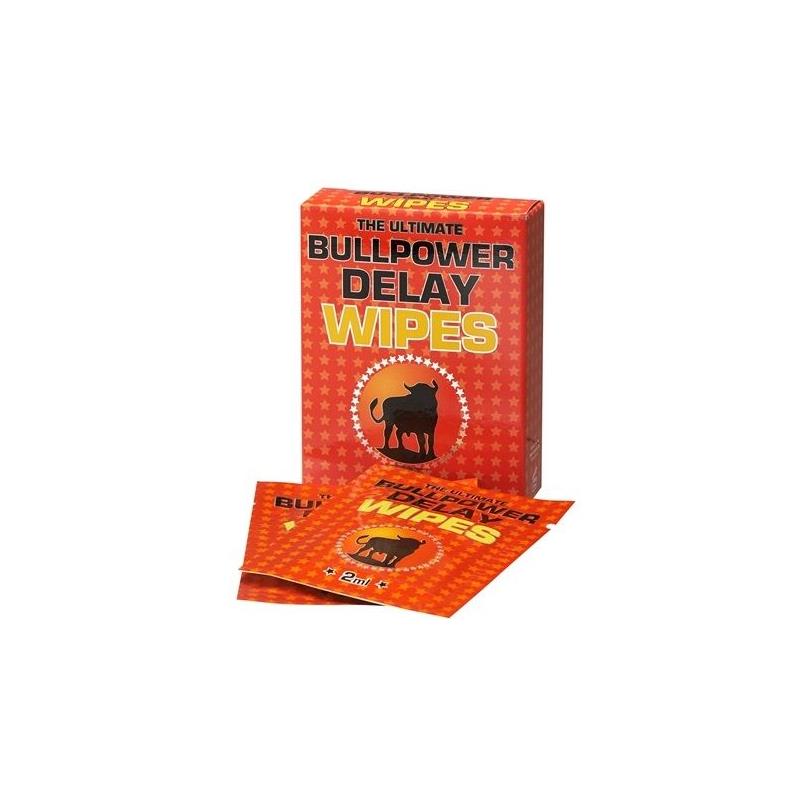 Bull Power Wipes Delay 6 x 2 ml