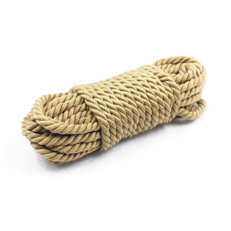 Synthetic Hemp Bondage Rope Nature 10 Meter