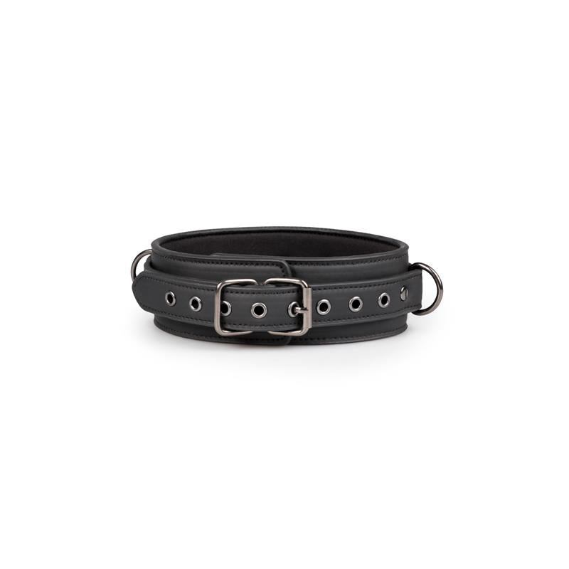 Collar with Leash Black