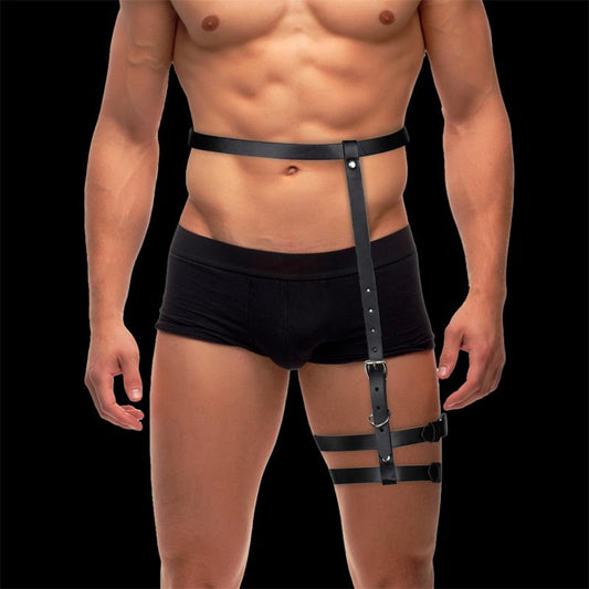 Martin Leg and Waist Bondage Harness