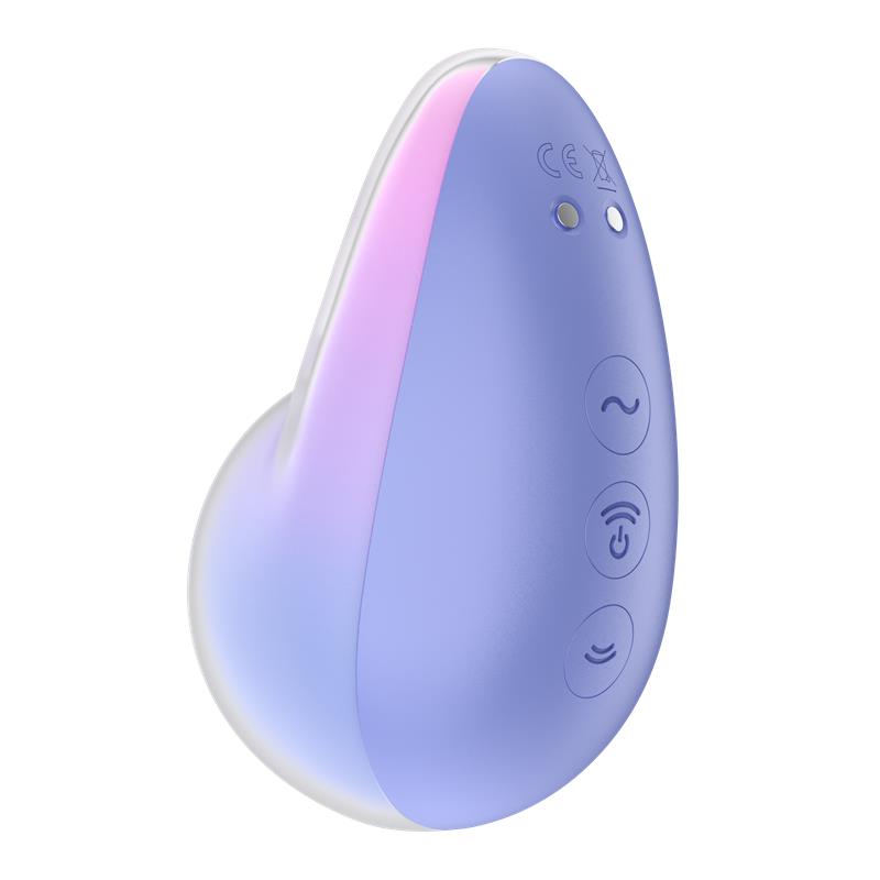 Pixie Dust Clitoris Sucker with Vibration Violet Pink