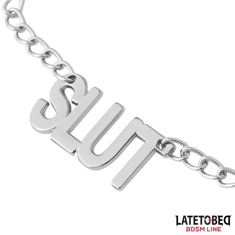 Nipple clamps with Chain Slut