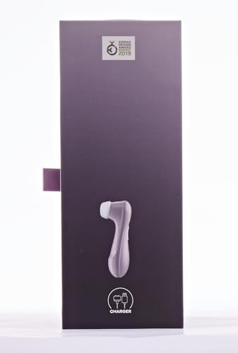 Satisfyer Pro 2 Next Generation, Succionador de clítoris con 11 niveles de intensidad para estimulación sin contacto, vibrador de contacto con batería, impermeable, para mujeres, Oro Rosa.