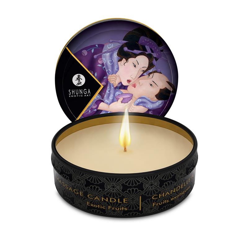 Shunga Mini Candle Massage Exotics Fruits