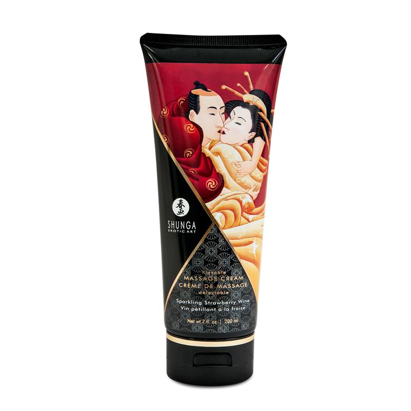 Shunga Massage Cream Wine Aroma