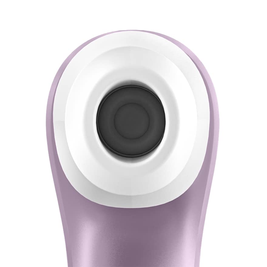 Satisfyer Pro 2 Next Generation, Succionador de clítoris con 11 niveles de intensidad para estimulación sin contacto, vibrador de contacto con batería, impermeable, para mujeres, Oro Rosa.