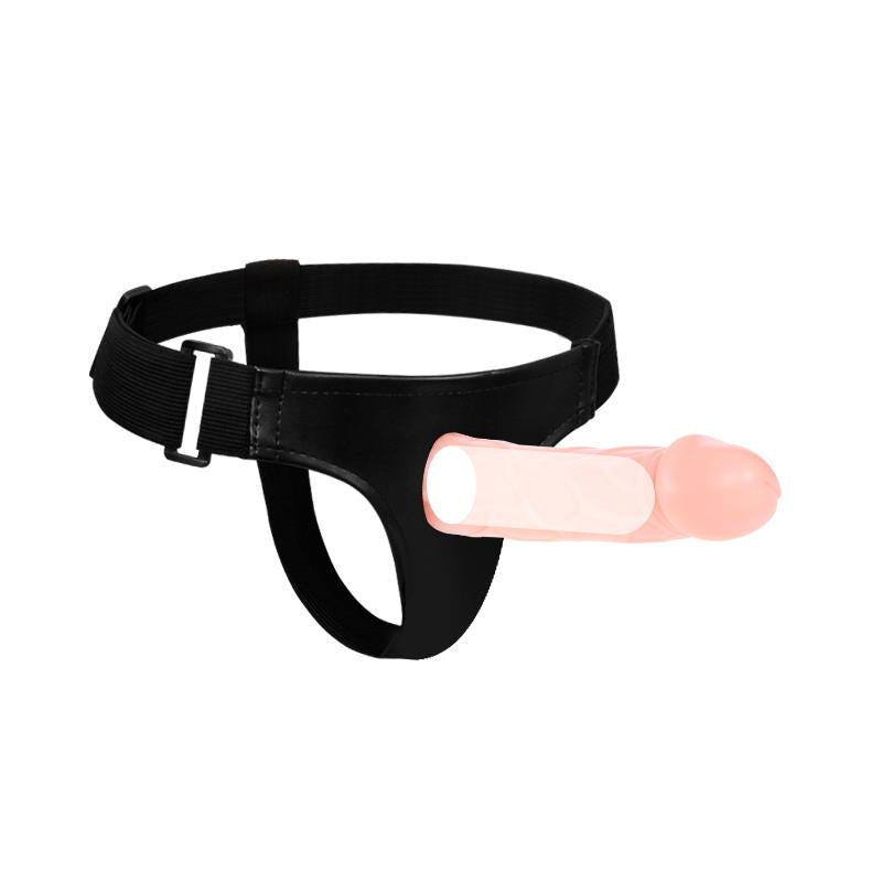 Strap On with Hollow Dildo 16 cm