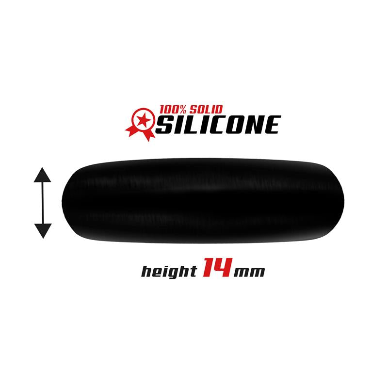 Cock Ring Solid Silicone 5 cm Black