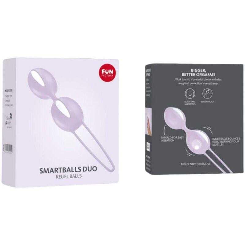 Smartballs duo Kegel Balls White Pastel Lilac