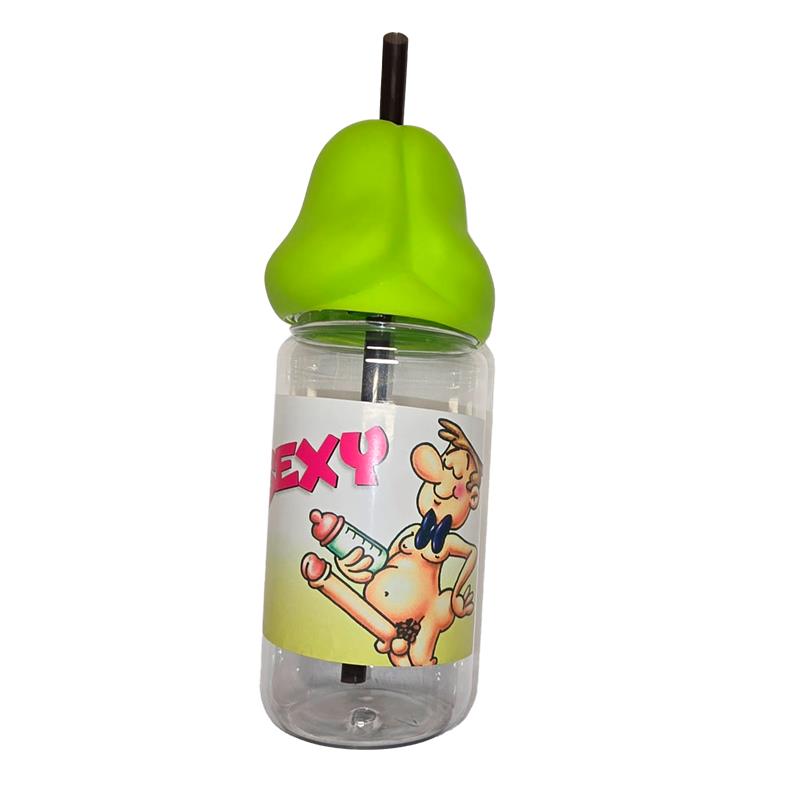 Penis Shaped Baby Bottle Green 360cl