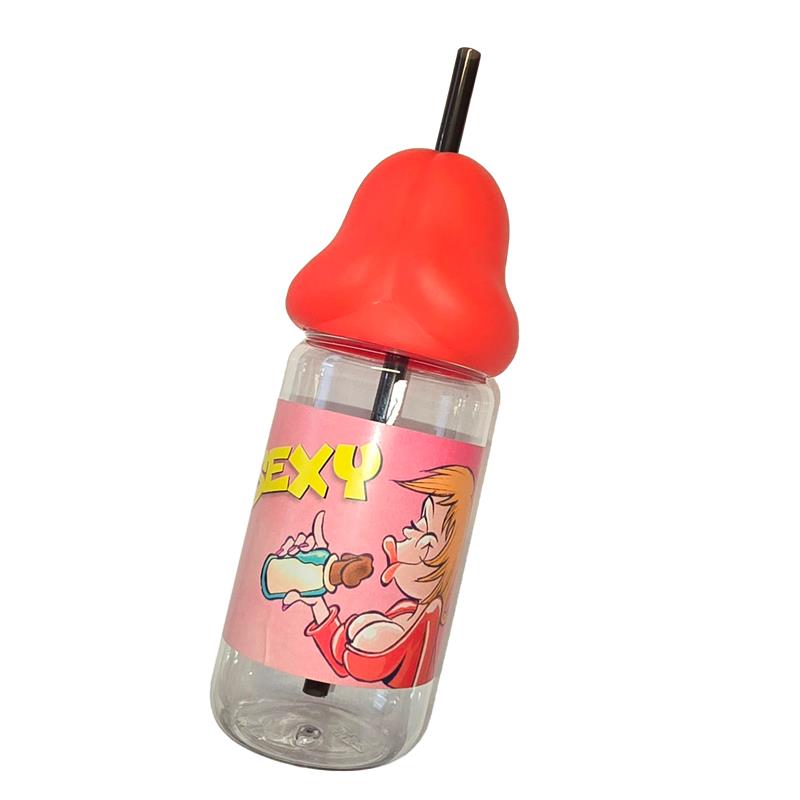 Penis Shaped Baby Bottle Red 360ml